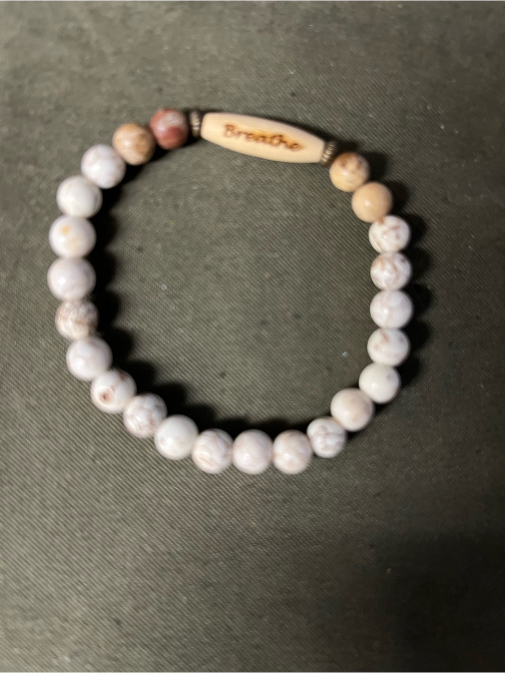 Gemstone Beaded Stretch yoga Bracelet
